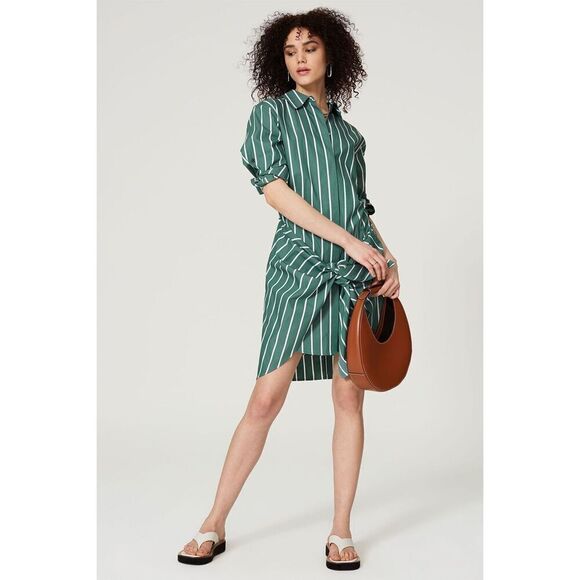 Derek Lam Dresses & Skirts - Derek Lam 10 Crosby Charlotte Tie Waist Shirt Dress 💙